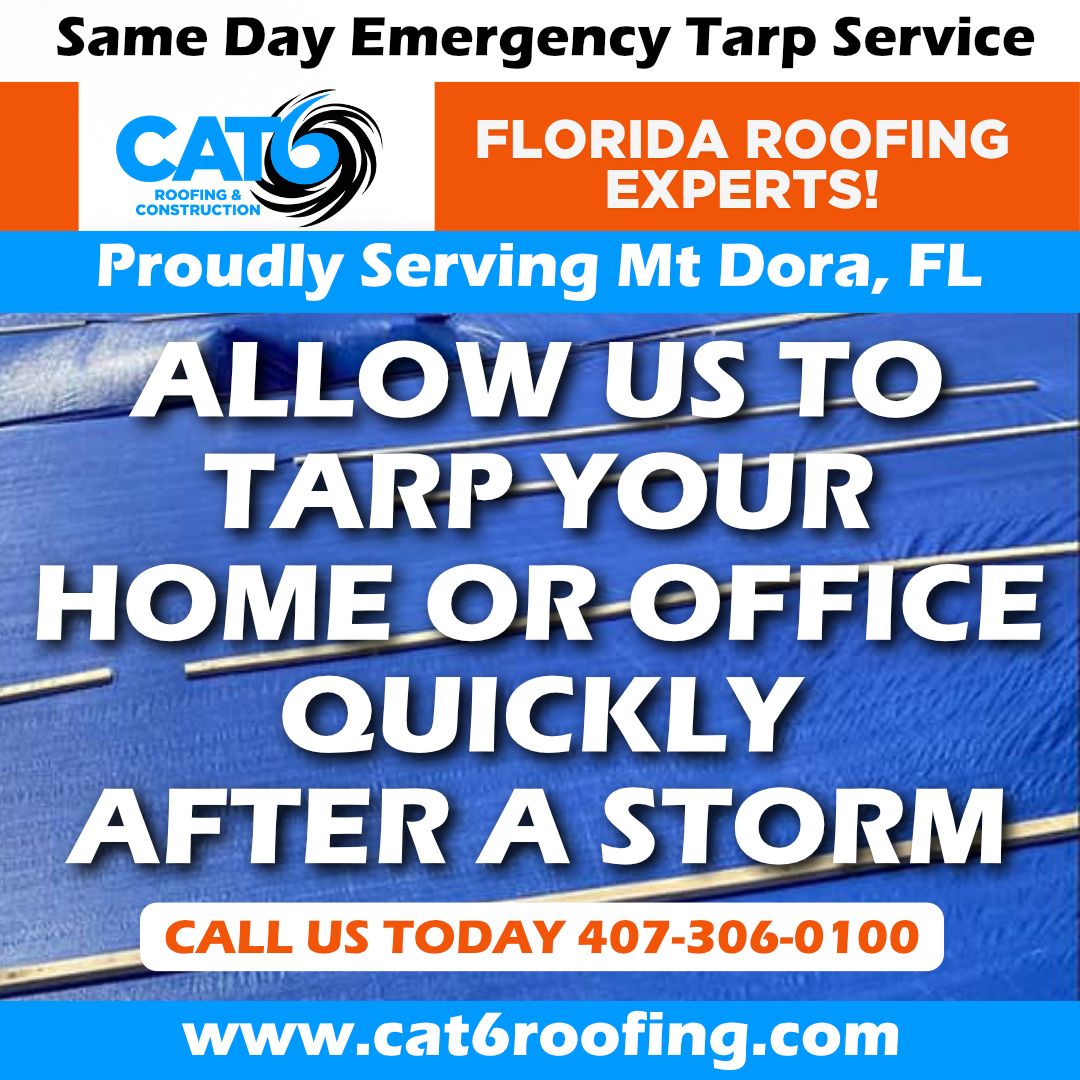 Best Emergency Roof Tarp Service Mount Dora FL