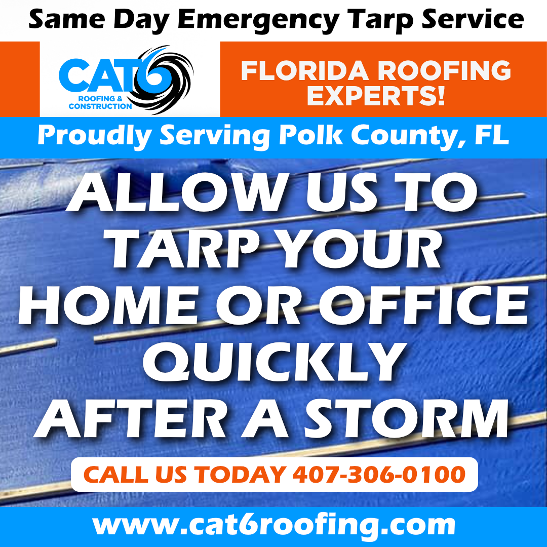 Best Emergency Roof Tarp Service Polk County Florida